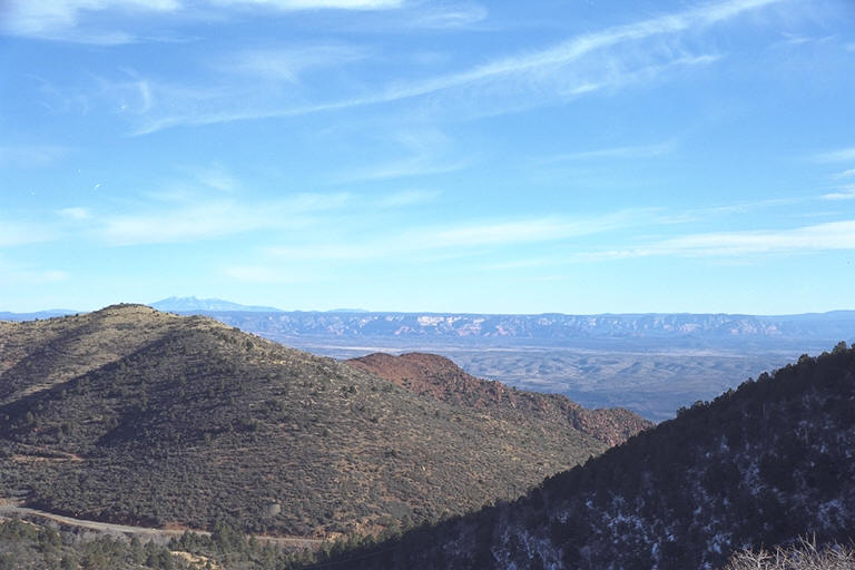 San Francisco Mtns from Jerome