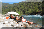 Lazy at the river
