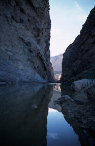 Inside Santa Elena Canyon