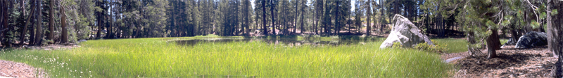 Sierra Pond Panorama