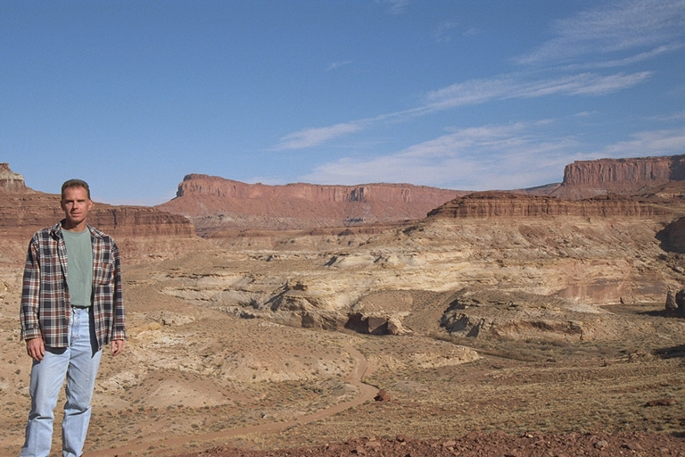 Me Above the Dirty Devil River