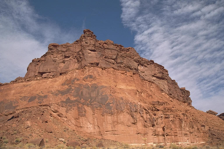 Poison Springs Road Butte