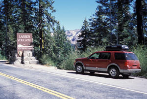 South Entrance to Lassen NP