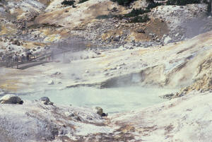 Bumpass Hell Geyser Area