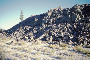 Lava flow near medicine Lake