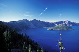 View of Wizard Island