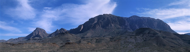 Chisos Mtns looking north