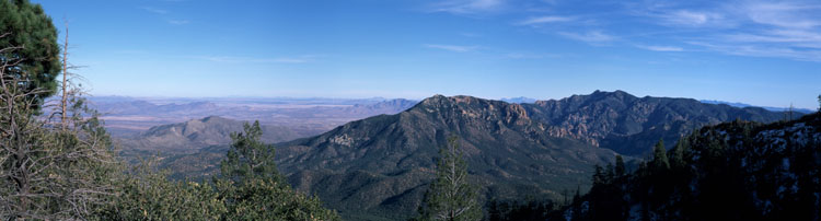 View northeast from 42B above Paradise